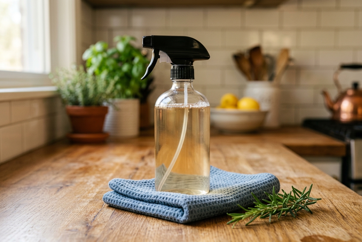 Non-toxic cleaning sprays — plant-based, VOC-free options for a safer home