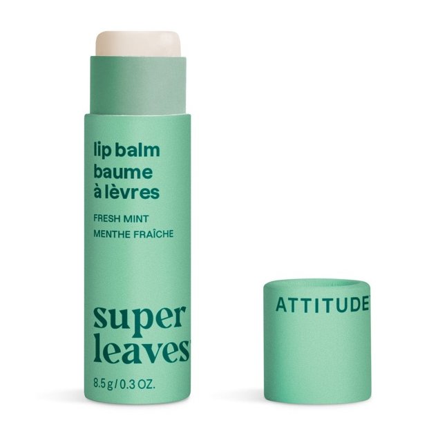 ATTITUDE Plastic-Free Lip Balm — Best Plastic-Free Lip Balm, PFAS-free and plastic-free clean beauty pick