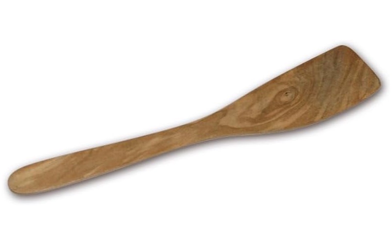 Berard olive wood curved spatula