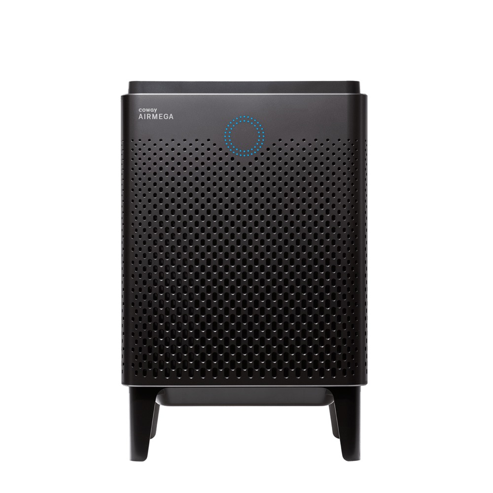 Coway Airmega 400 air purifier — dual True HEPA filters and 1,560 sq ft coverage with air-quality LED ring