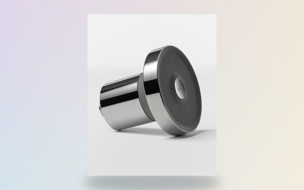 Jolie Filtered Showerhead in chrome — KDF-55 and calcium sulfite filtration, 2.5 GPM full flow