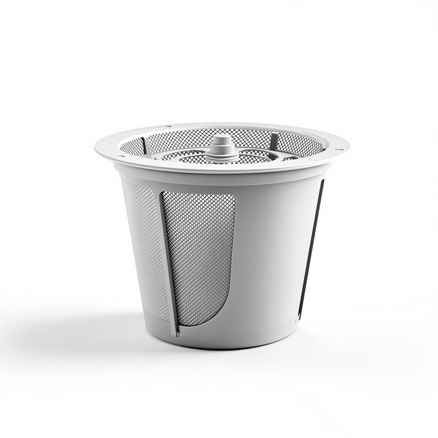 Keurig My K-Cup Universal Reusable Filter for MultiStream Keurig brewers, gray stainless mesh reusable coffee pod