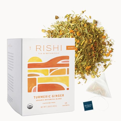 Rishi Tea organic loose leaf — direct-sourced full-leaf tea, USDA Organic and Fair Trade