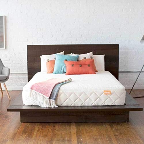 Happsy Organic Hybrid Mattress — natural latex over pocketed coils with organic cotton and wool, fiberglass-free