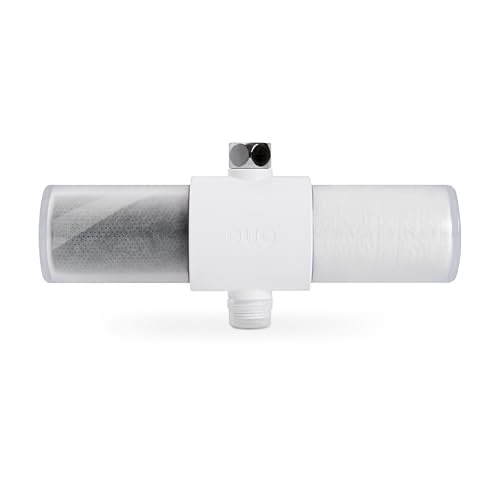 Weddell Duo shower filter — NSF-certified dual-cartridge filter that reduces chlorine