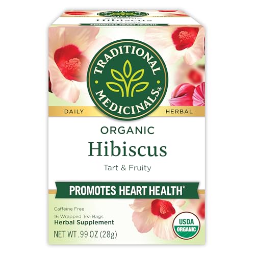 Traditional Medicinals organic herbal tea — unbleached Manila hemp paper bags, no plastic heat-seal