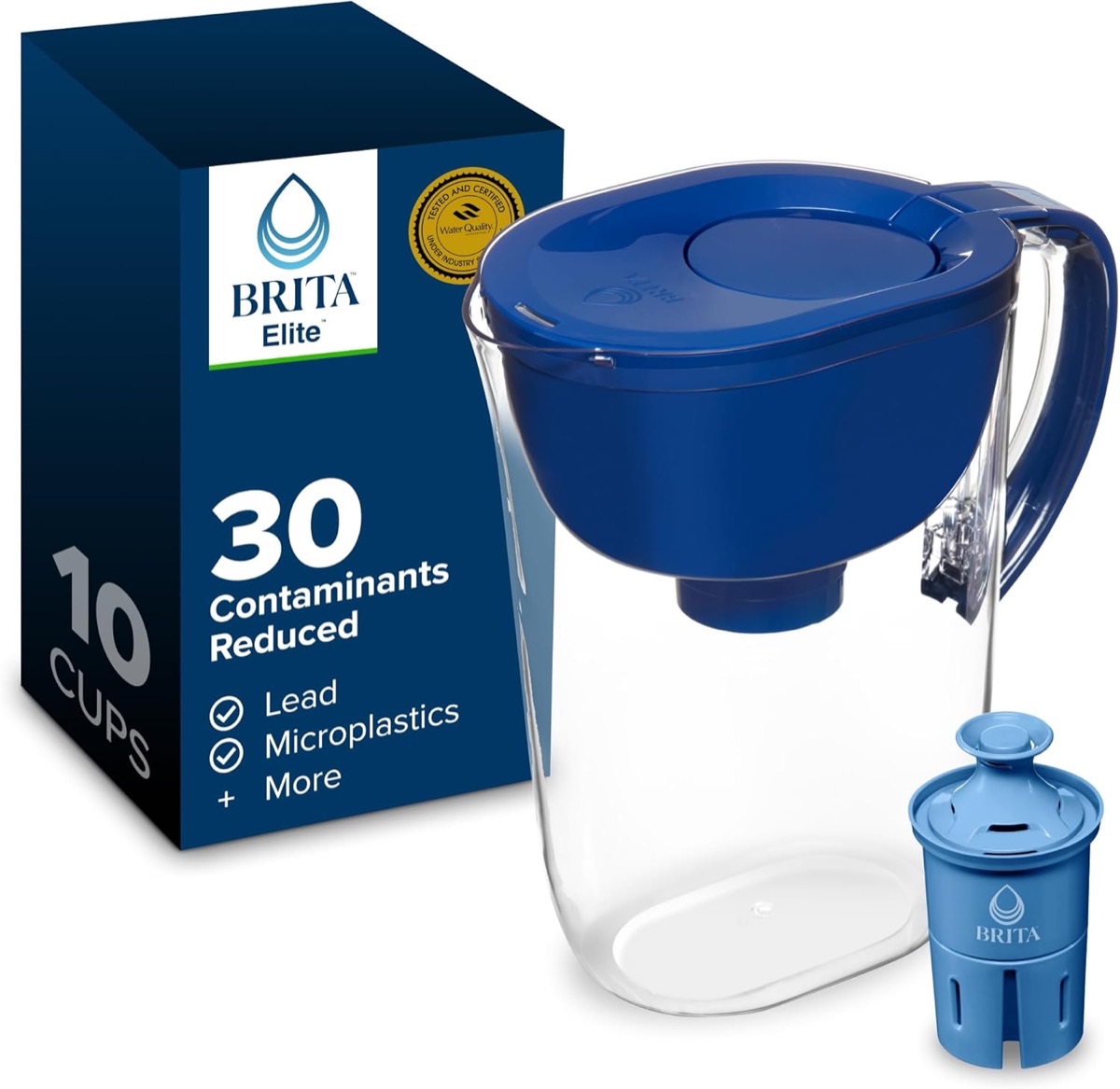 Brita Everyday Elite Water Filter Pitcher — official product photo