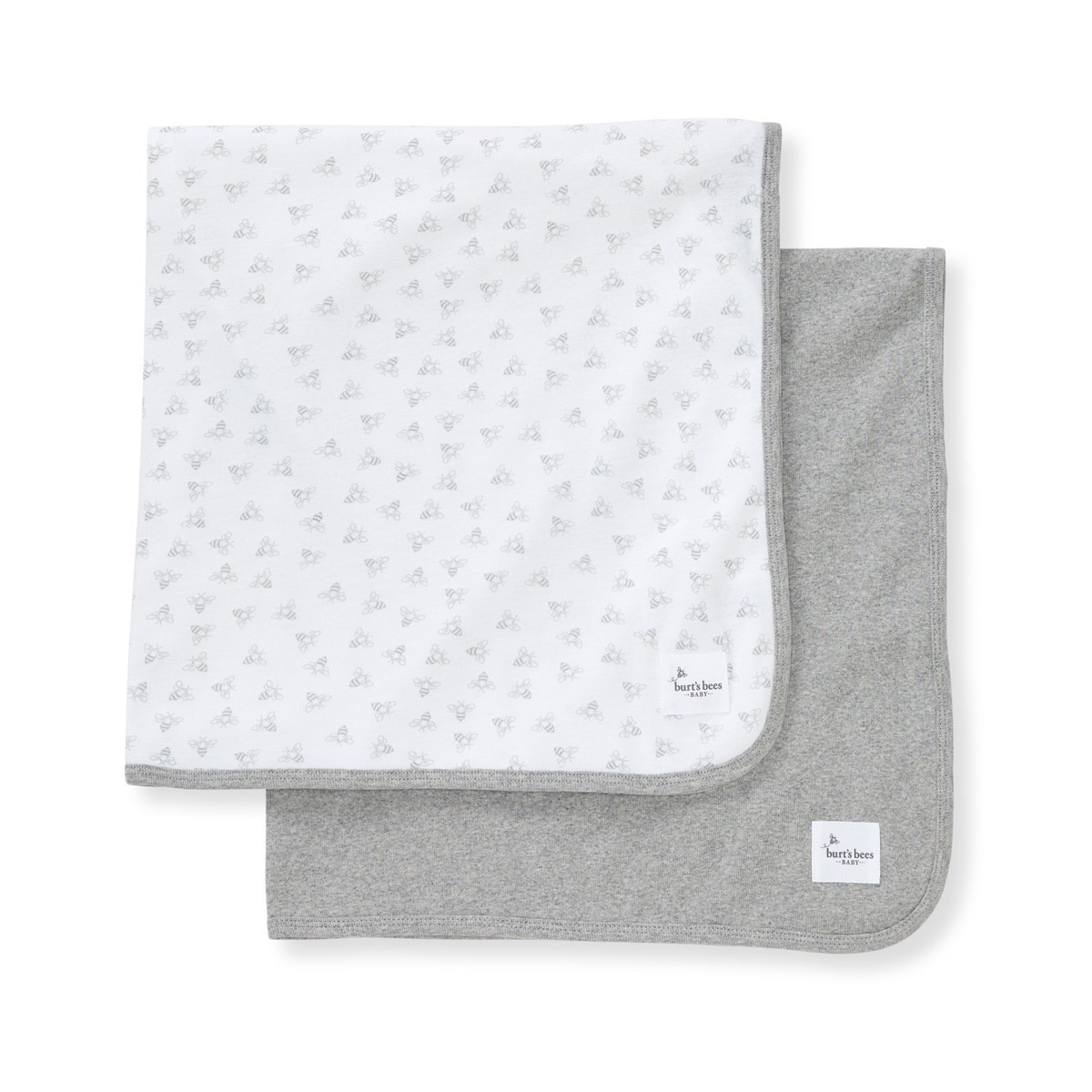 Organic Cotton Receiving / Swaddle Blanket — official product photo