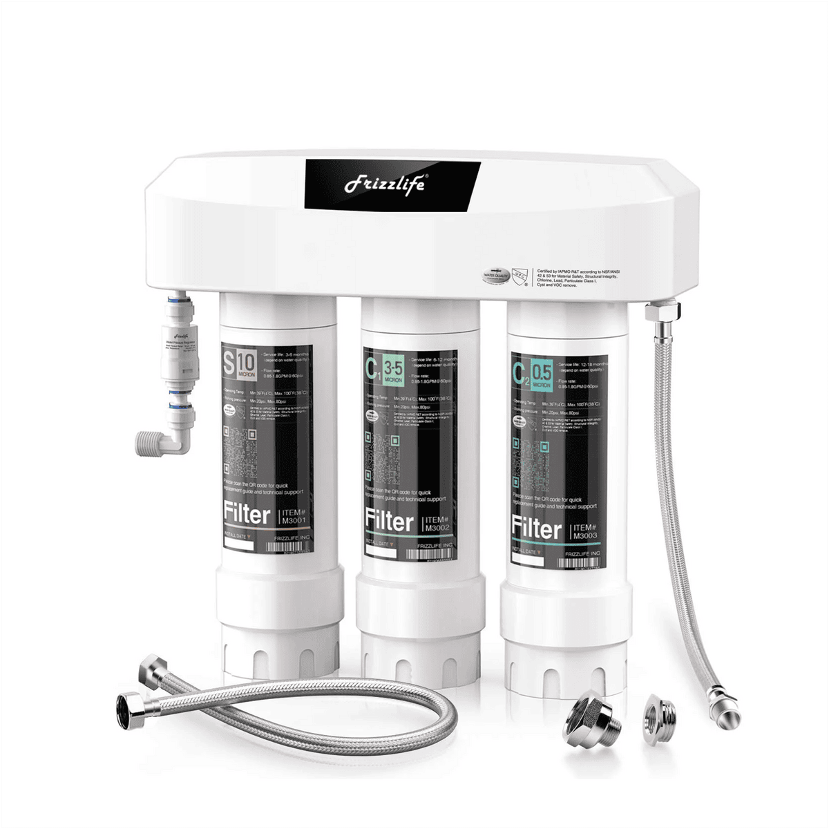 Frizzlife SK99 Under-Sink Water Filter System — official product photo