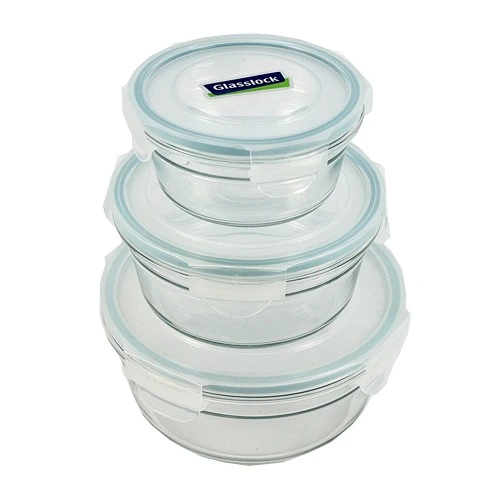 Oven-Safe Glass Food Storage Container Set — official product photo