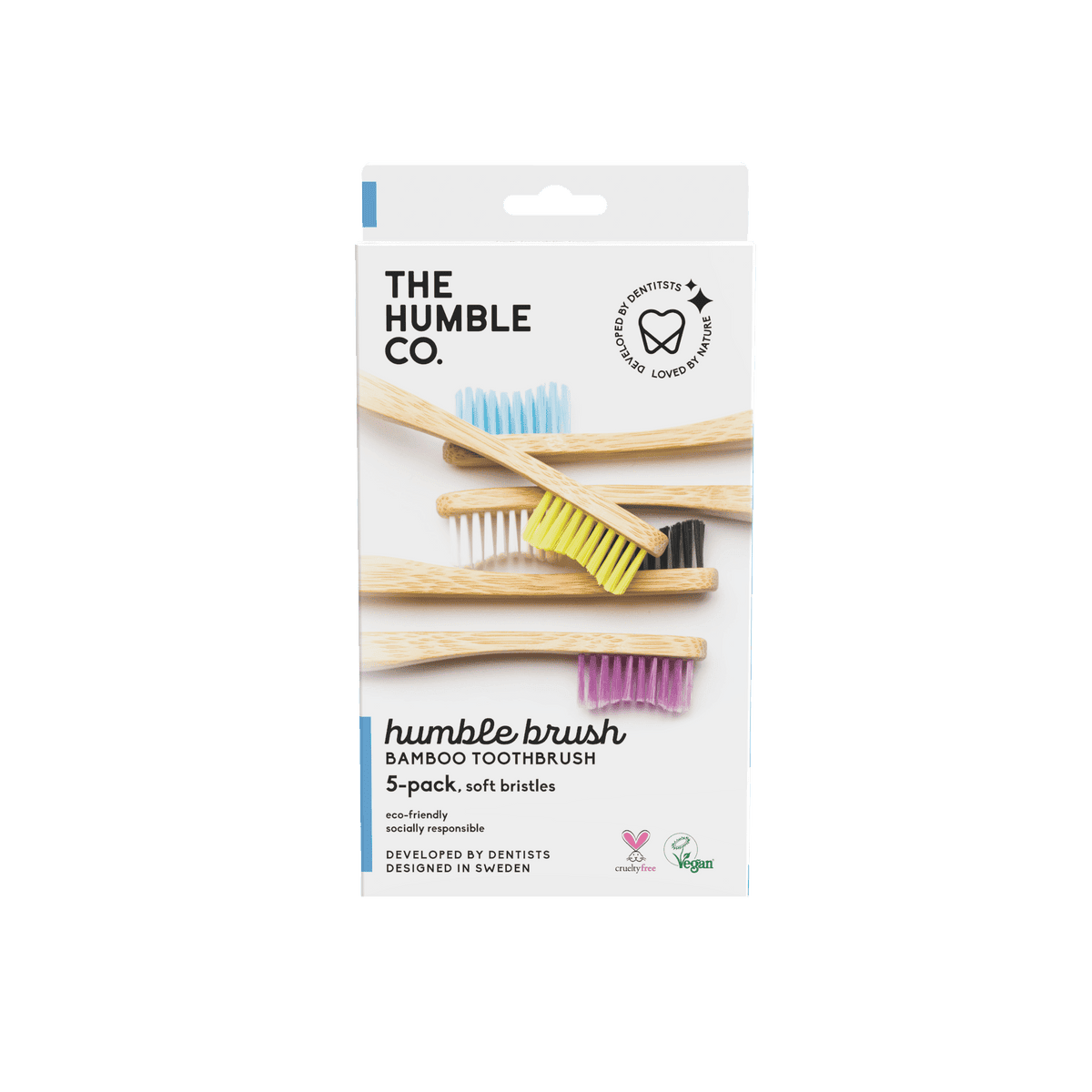 Bamboo Toothbrush (5-Pack) — official product photo