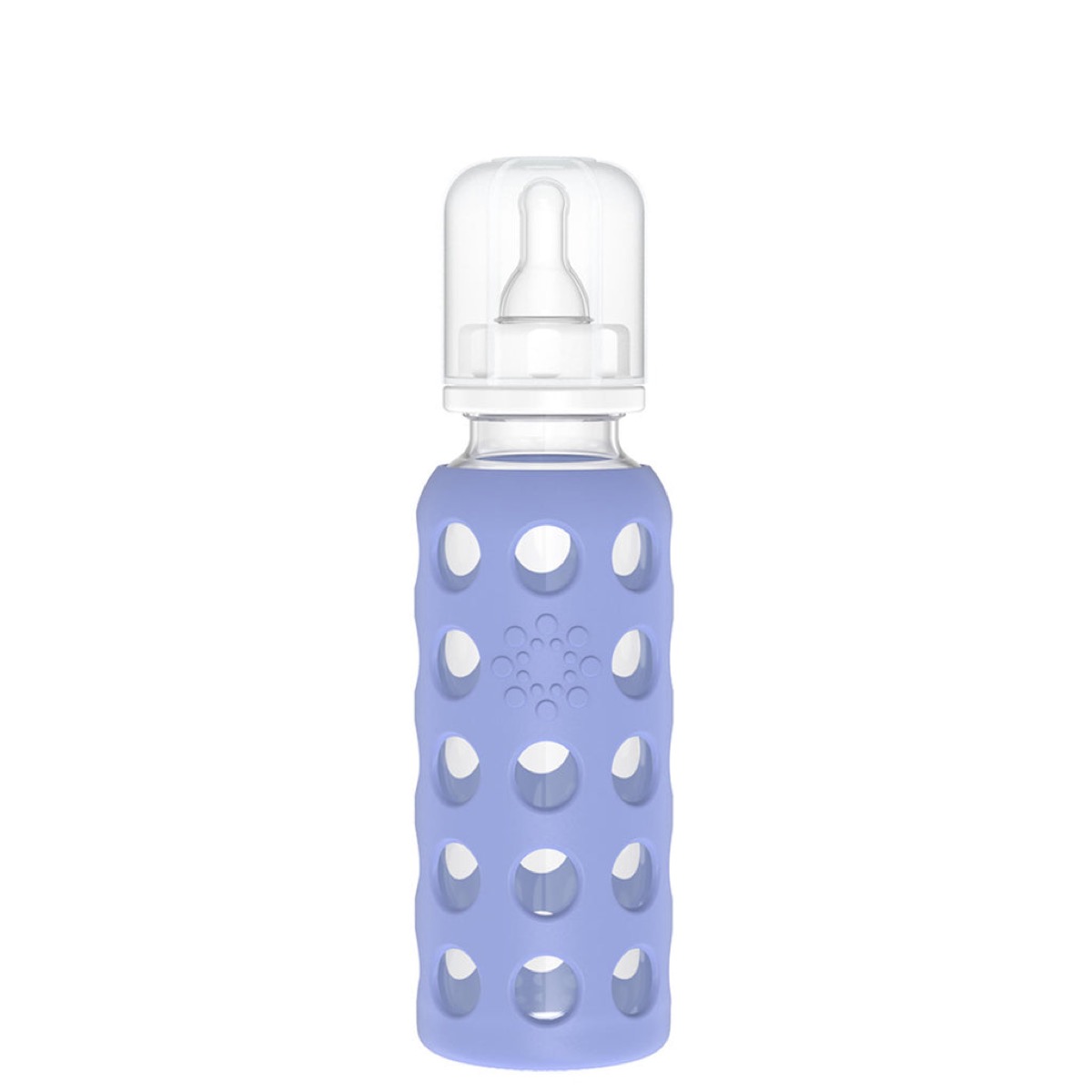 9oz Glass Baby Bottle with Silicone Sleeve — official product photo