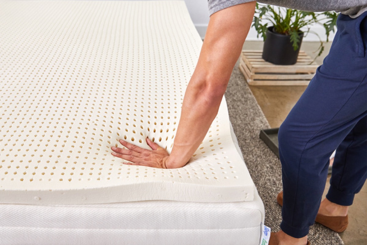 Pure Green Natural Latex Mattress Topper — official product photo