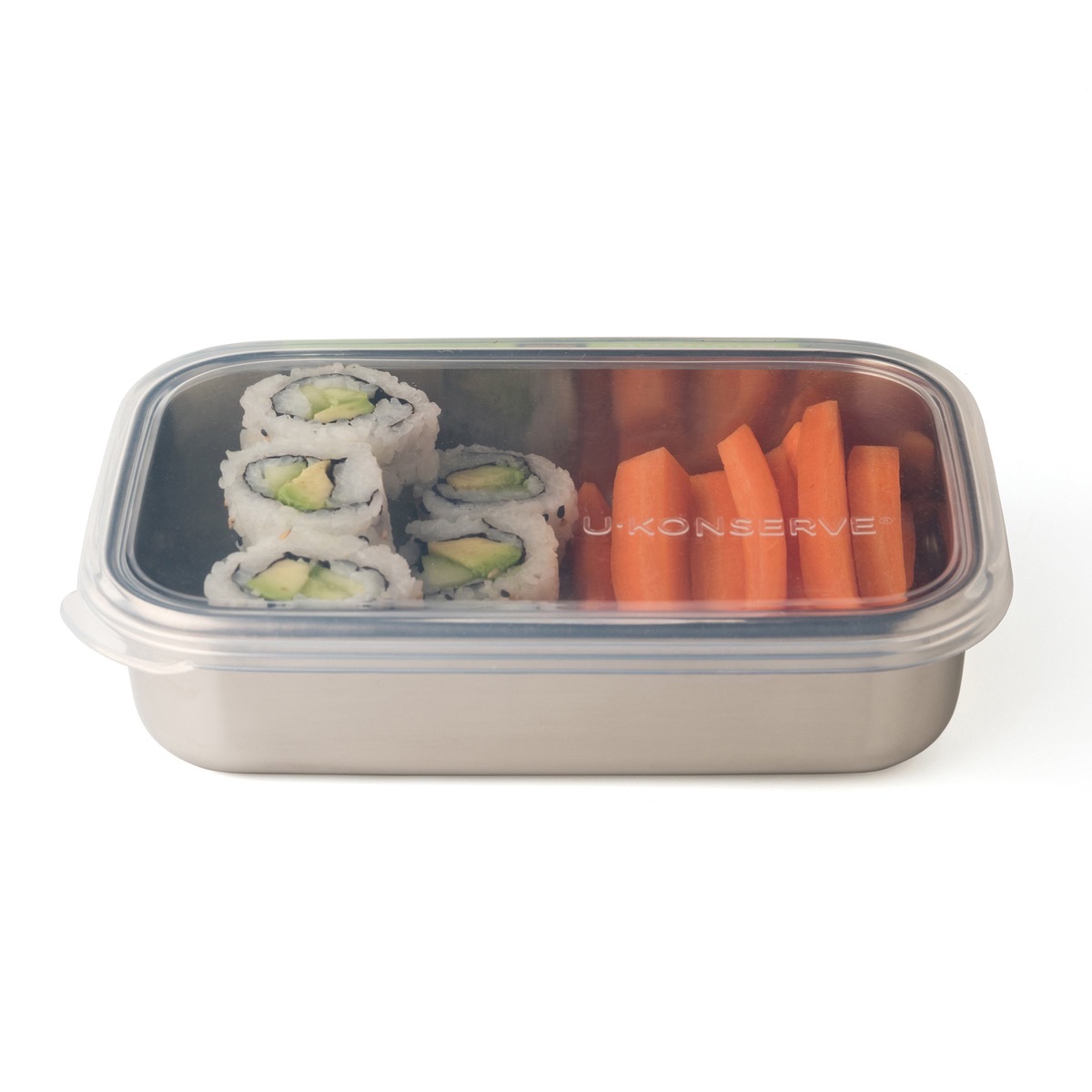 Stainless Steel Rectangle Food Storage Container — official product photo